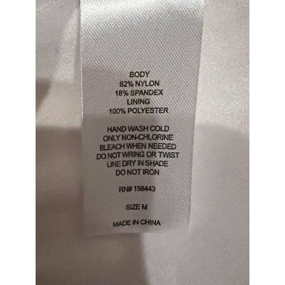 Hula Honey Juniors Shell-Trim Bikini Top Lilac Chiffon Medium NWT - Picture 7 of 8